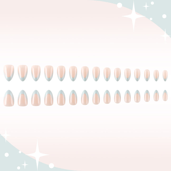 French Tip Elegant Gel Nail Design Bowlift