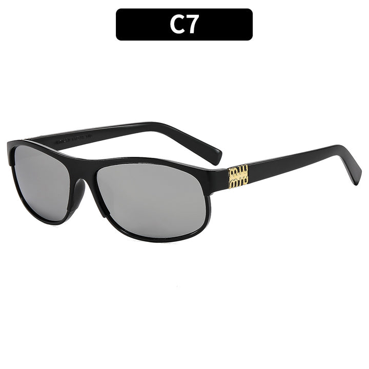 Sleek Modern Aviator Sunglasses