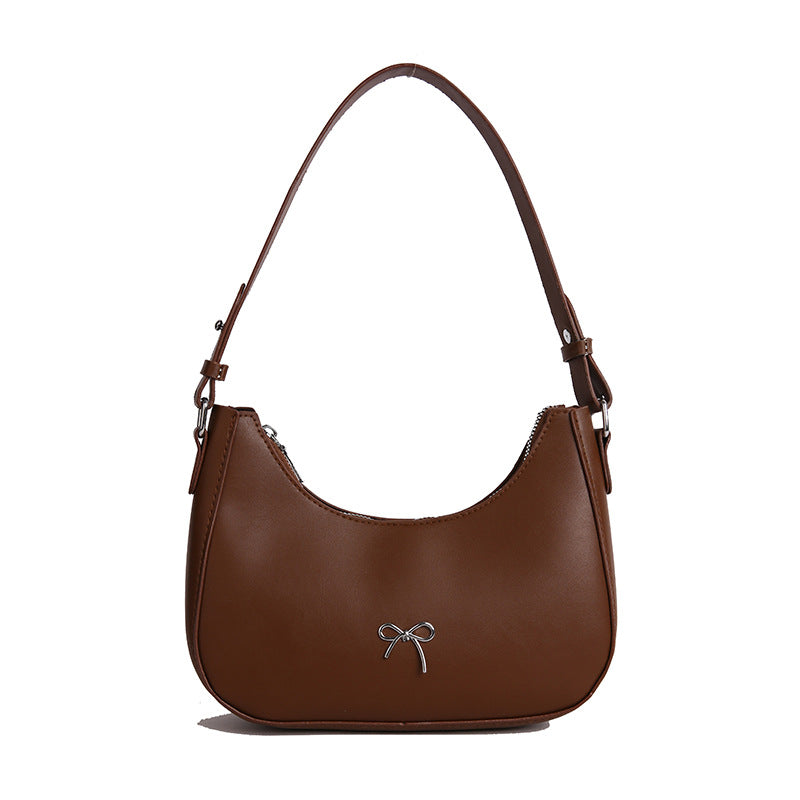 Stylish Bow Detail Shoulder Bag Bowlift