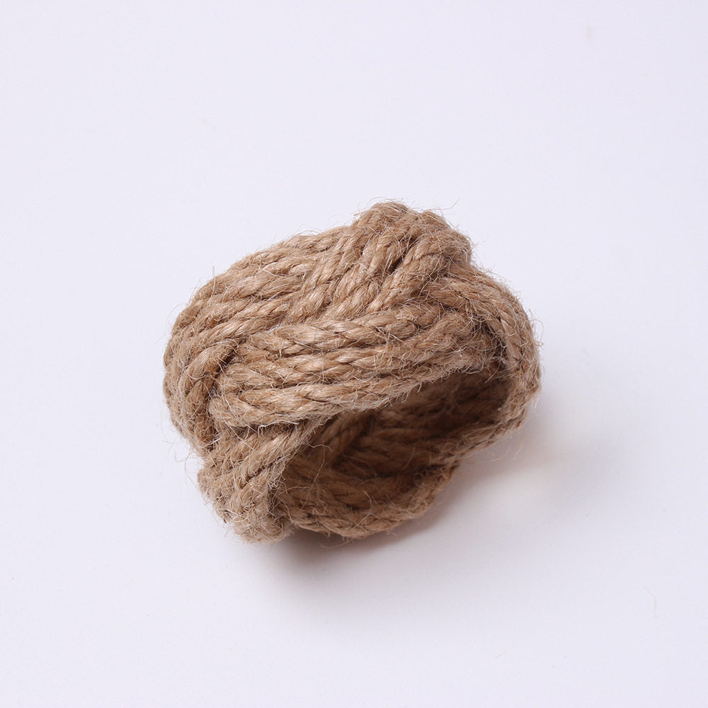 Handcrafted Natural Fiber Ring