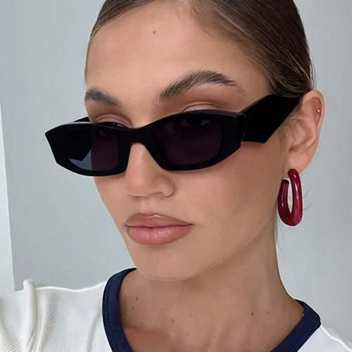 Women's trendy cat-eye sunglasses with unique frame and UV protection Bowlift