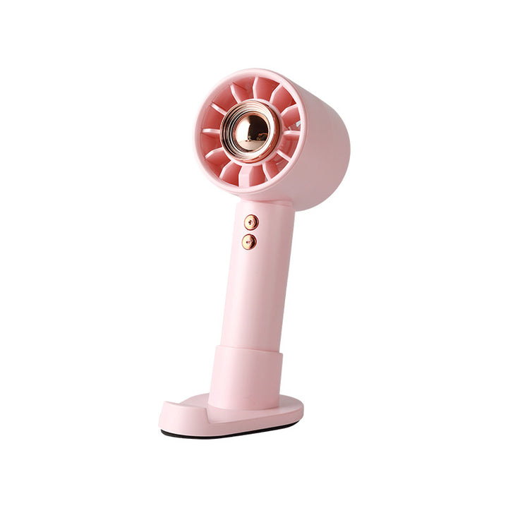 Ladies Portable Hand Fan with Powerful Battery Technology Bowlift
