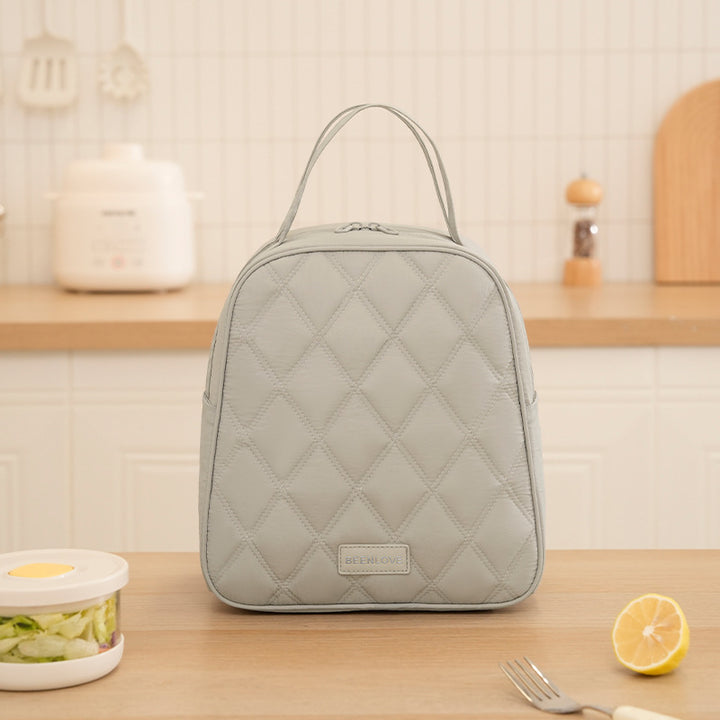 Insulated Quilted Lunch Bag Bowlift
