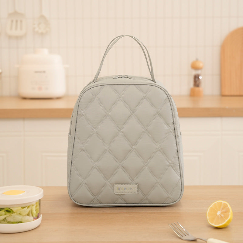 Quilted Insulated Lunch Bag Bowlift
