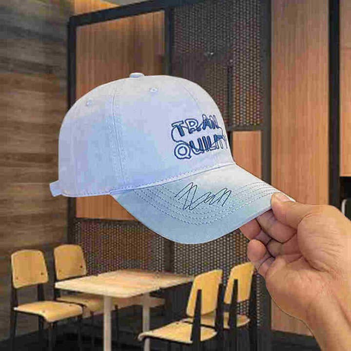 Women's Casual Embroidered Baseball Cap Bowlift