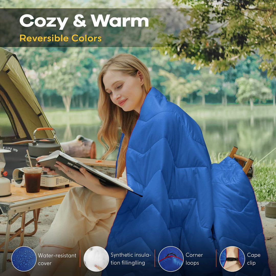 Unisex Insulating Outdoor Blanket Bowlift