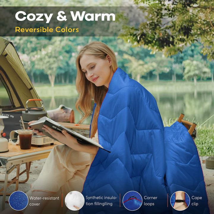 Unisex Insulating Outdoor Blanket Bowlift