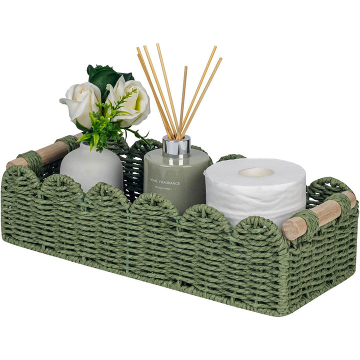 Woven Storage Caddy Basket Bowlift