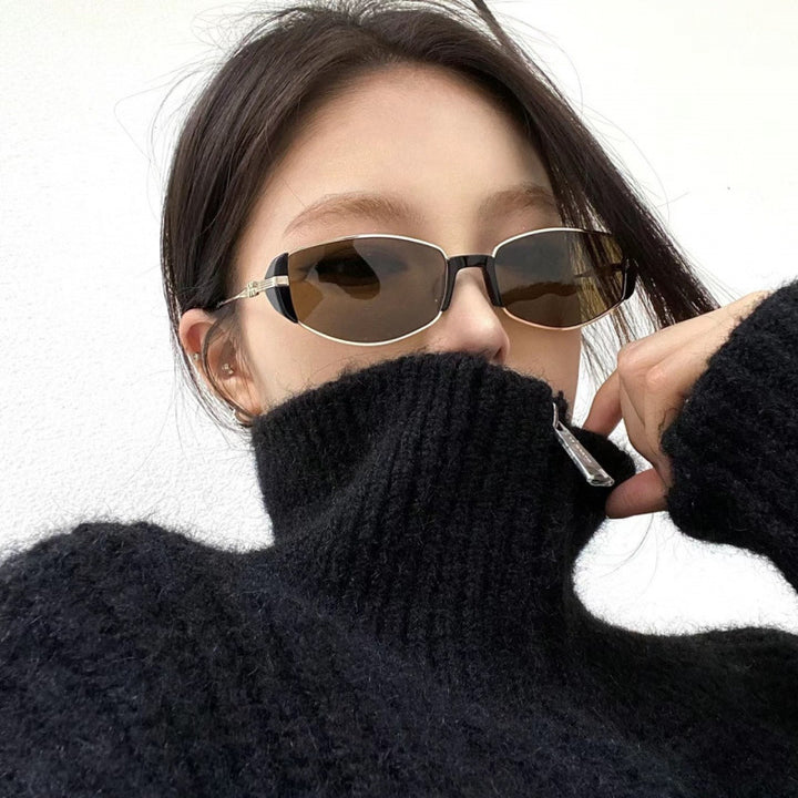 Ladies elegant reading glasses with metallic frame Bowlift