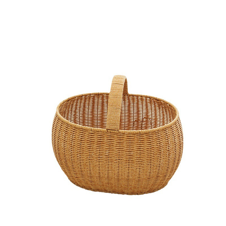 Handcrafted Woven Storage Basket Bowlift