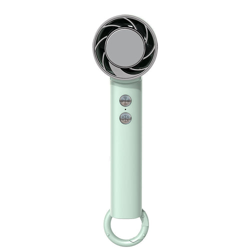 Women's Portable Mini-Hand Fan with Integrated USB Charging Function Bowlift