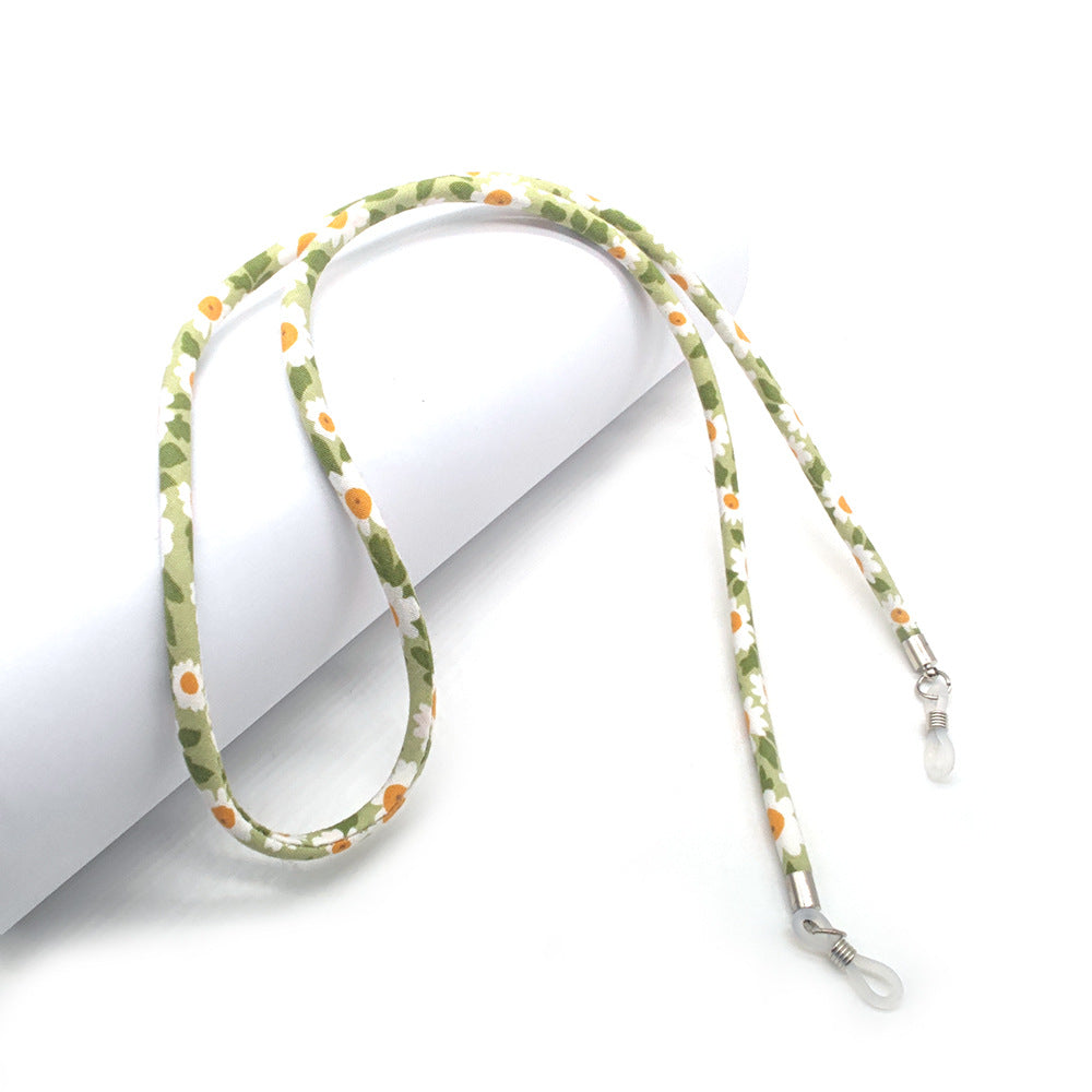 Floral Patterned Eyewear Retainer Bowlift