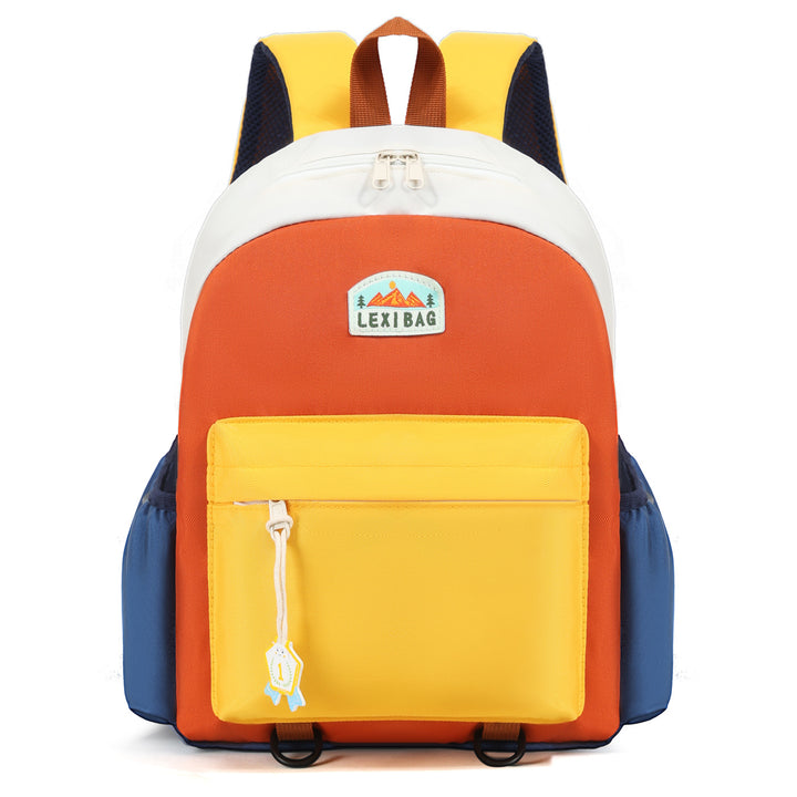 Colorful Multi-Compartment School Backpack Bowlift