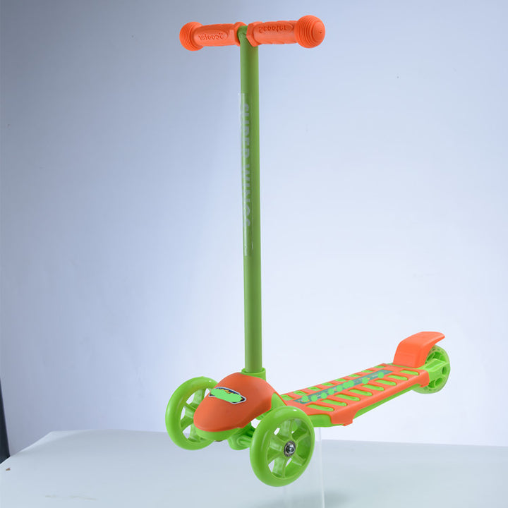 Compact 3-Wheel Lean-to-Steer Kick Scooter Bowlift