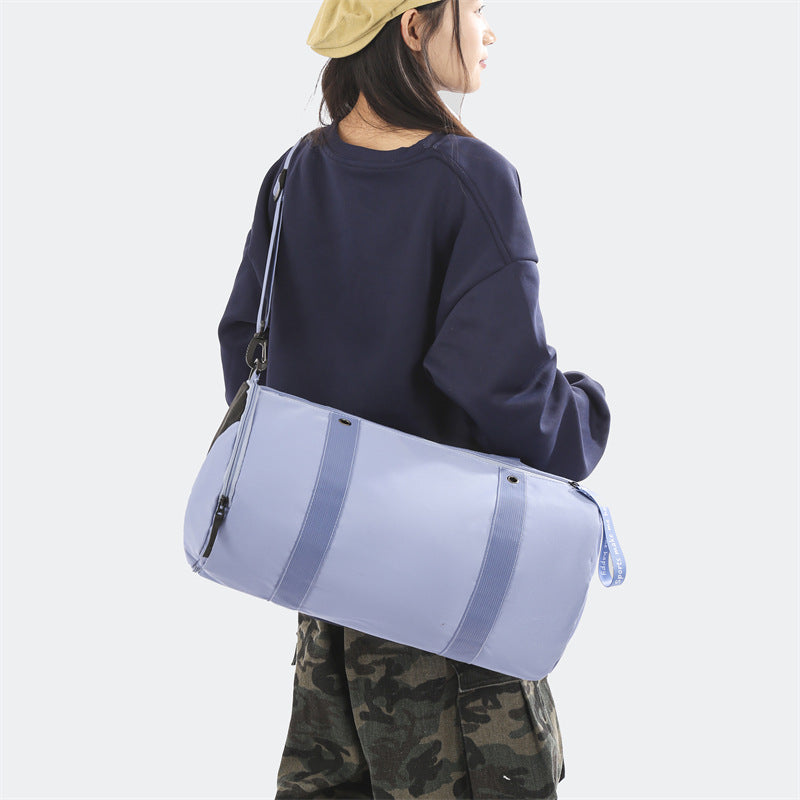Versatile Multi-Compartment Sports Duffel Bag Bowlift