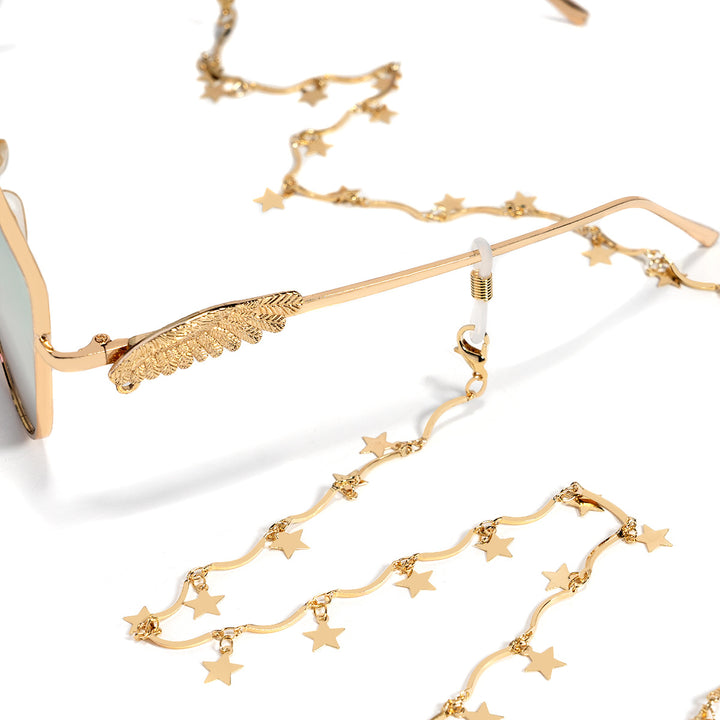 Elegant Gold Star Chain Bowlift