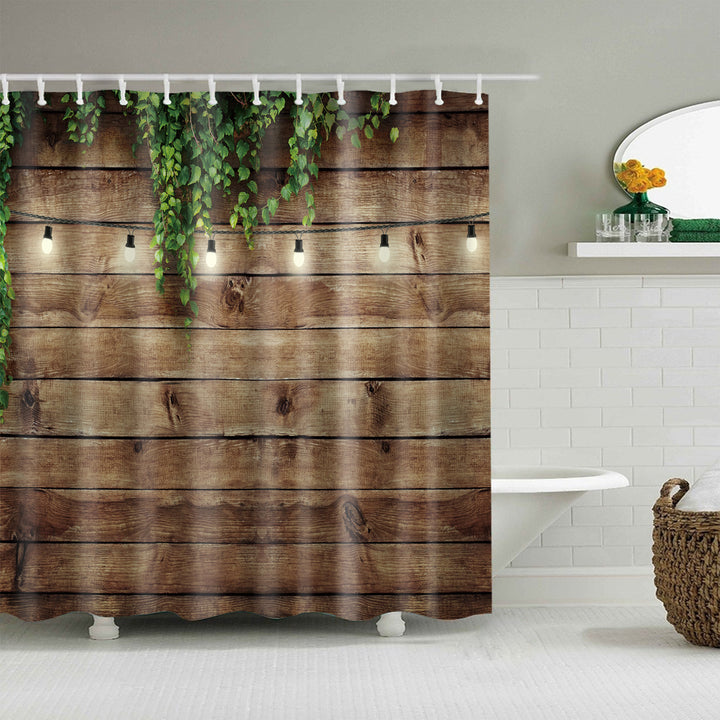 Floral Patterned Bathroom Shower Curtain Bowlift