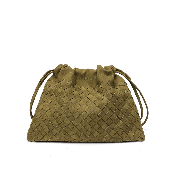 Foldable Woven Clutch Bag Bowlift