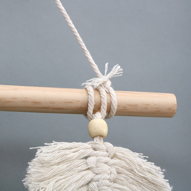 Artistic Macrame Leaf Wall Hanging Bowlift