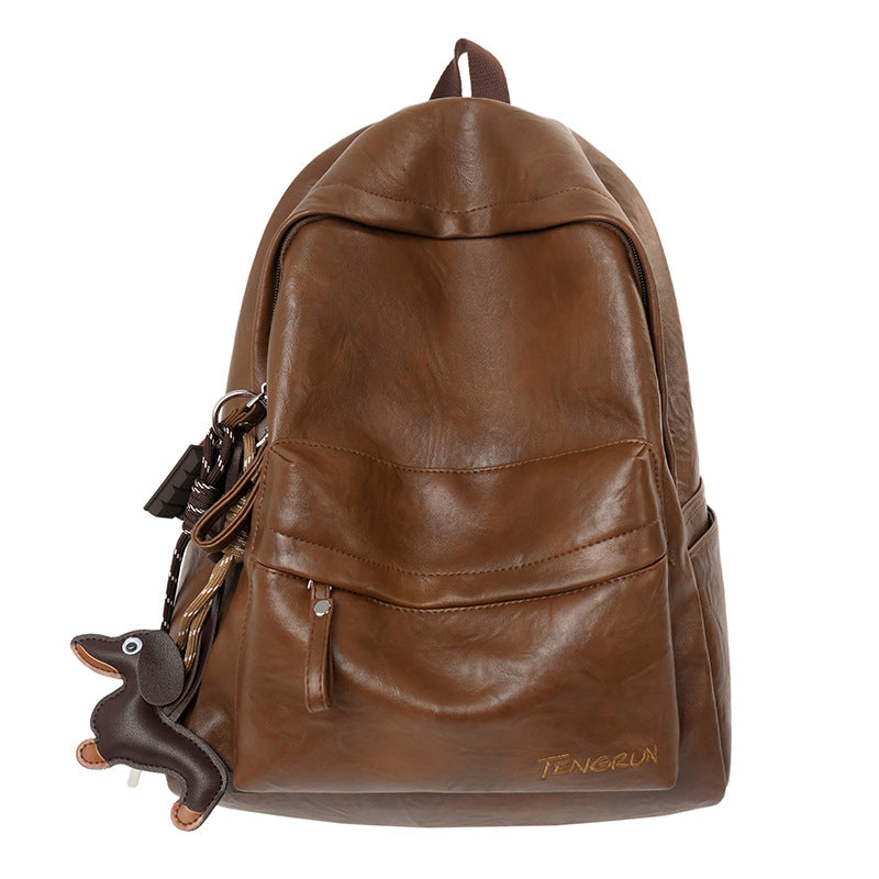 Leather Backpack Bowlift