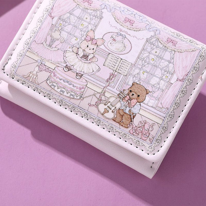 Cute Illustrated Coin Wallet Bowlift