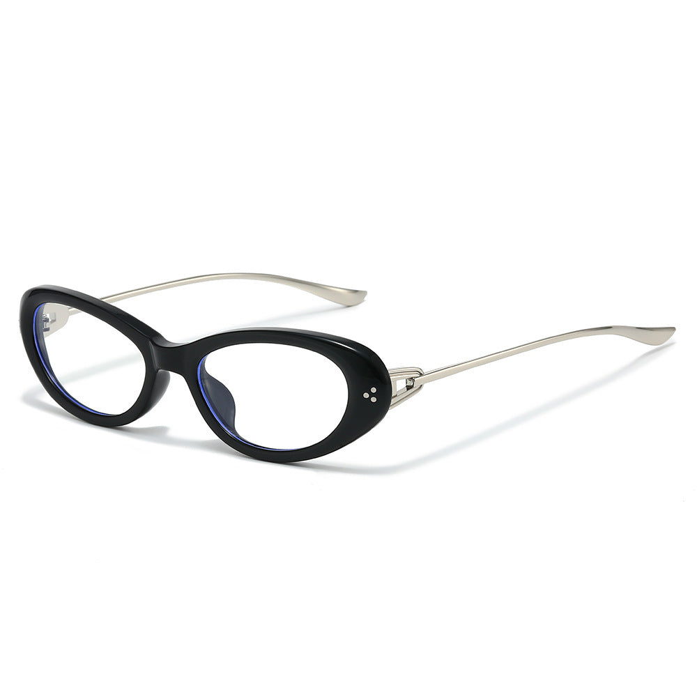 Sleek Vintage-Inspired Oval Sunglasses Bowlift