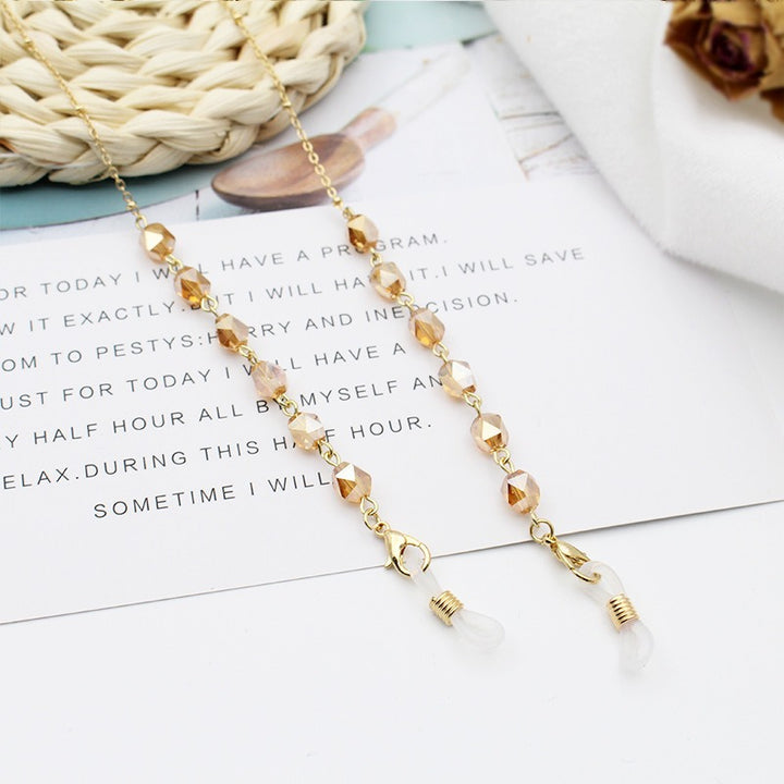 Elegant Crystal-Embellished Eyewear Chain Bowlift 1788159829