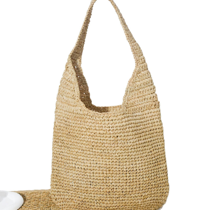 Spacious Beach Shoulder Bag Bowlift