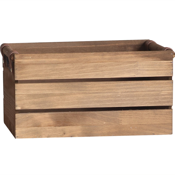 Elegant storage basket made of solid wood Bowlift