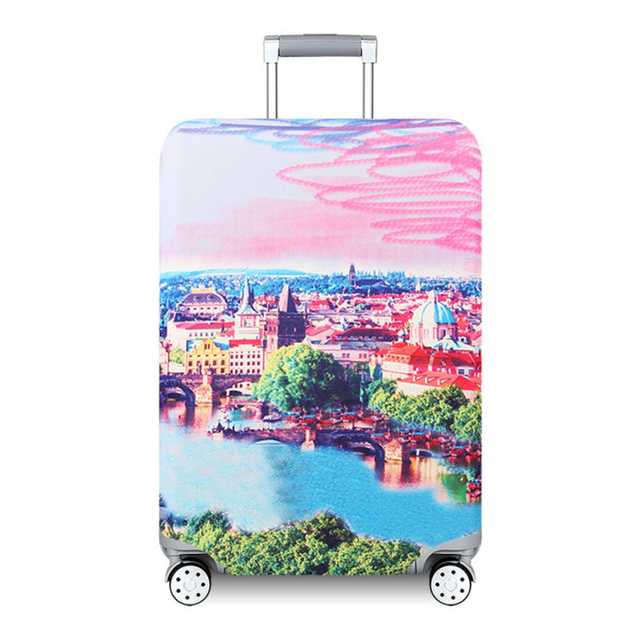 Artistic Travel Hard Shell Suitcase Bowlift