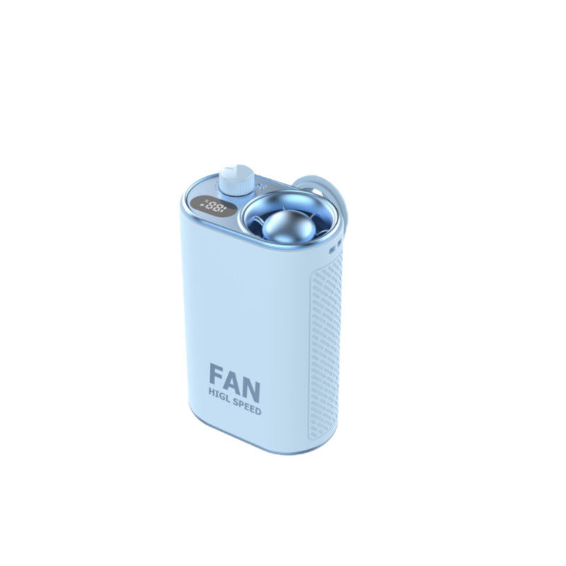 Women portable high-speed fan with digital control Bowlift