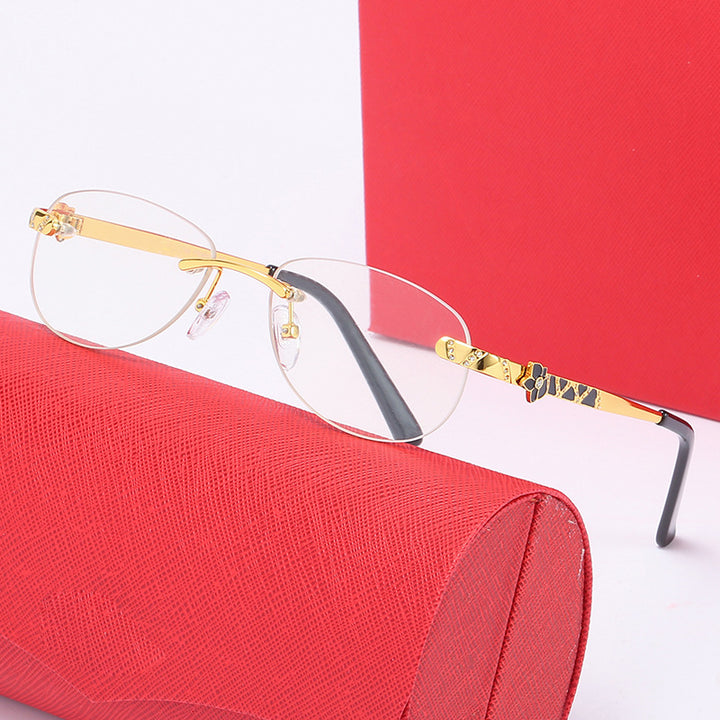 Women's fashionable sunglasses with stylish metal frame and protective lenses Bowlift
