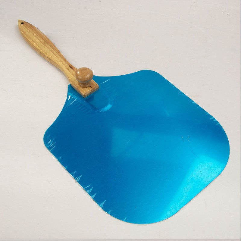 heavy duty bamboo handle pizza peel with anodized aluminum paddle Bowlift