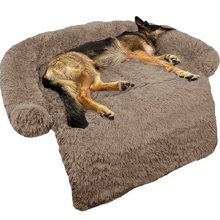 Plush  Lounge   Dog Bed