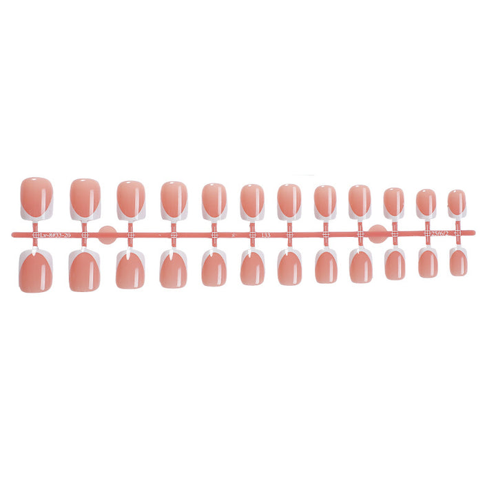 Premium Gel Press-On Nail Set with Glossy Finish Bowlift