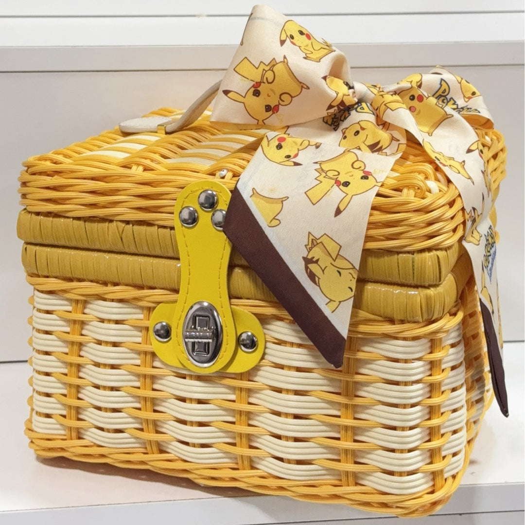 Women Robust Rattan Storage Box Bowlift