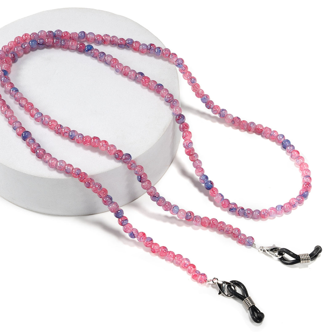 Adjustable Beaded Eyewear Chain Bowlift