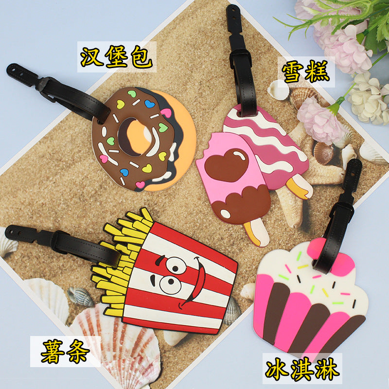 Unisex Fun Food-Themed Luggage Tag Bowlift