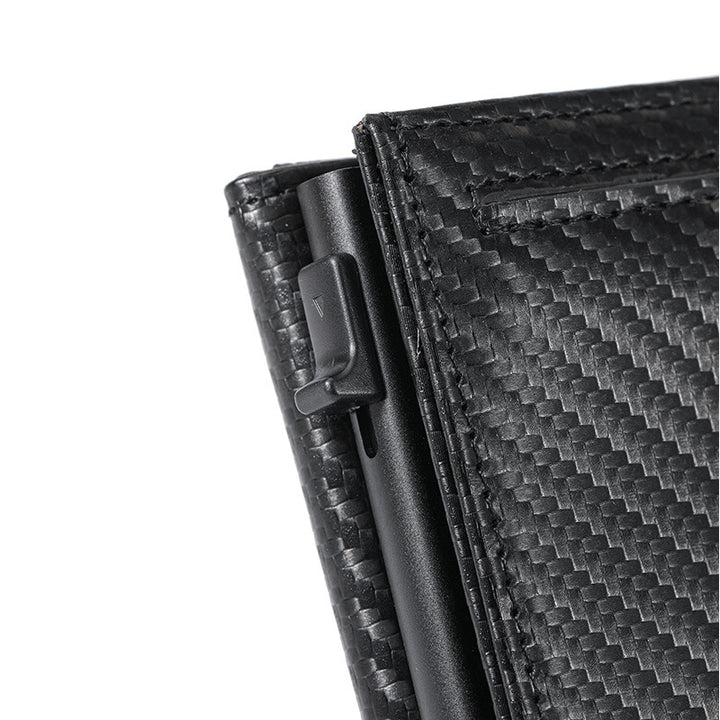 Carbon Fiber Zip Wallet Bowlift