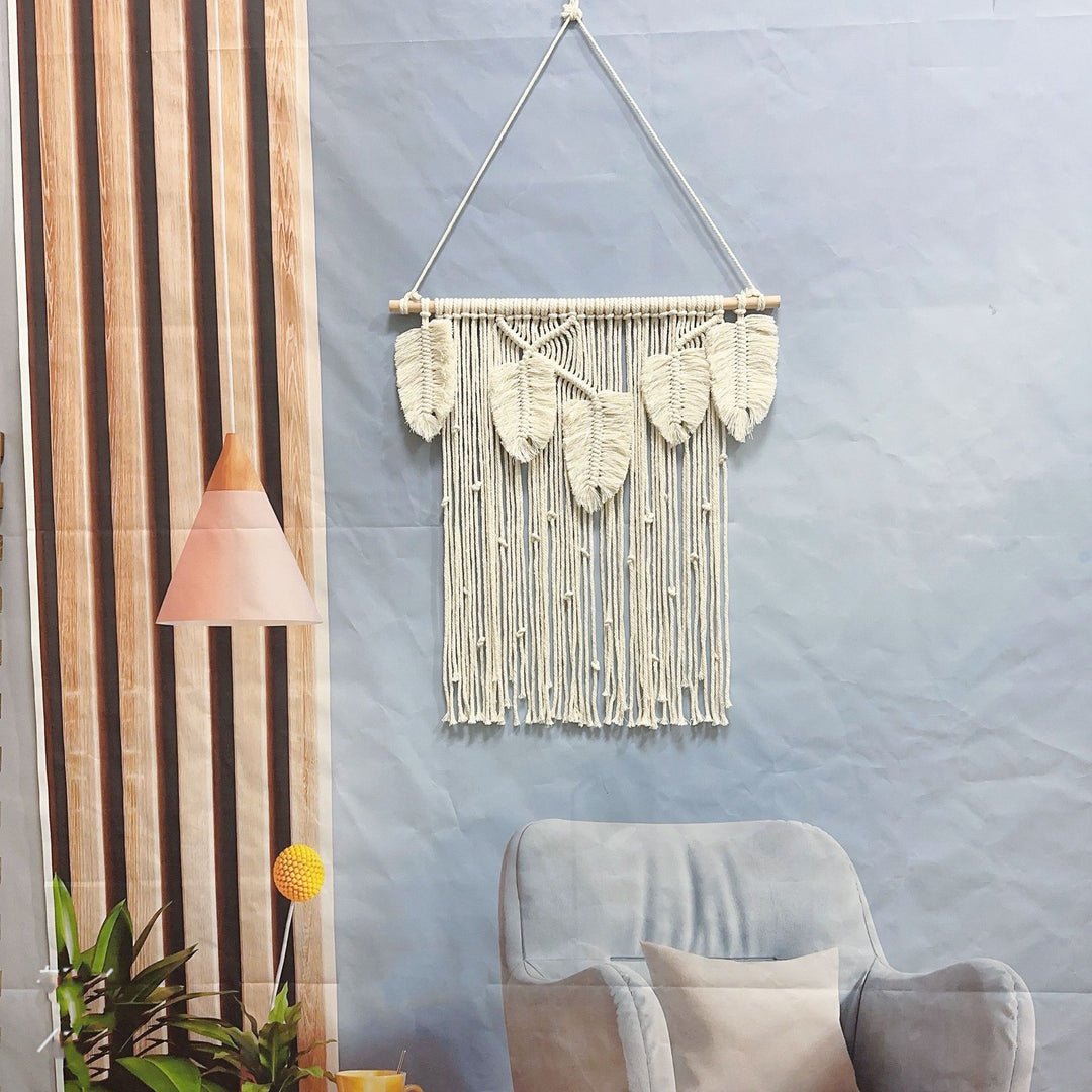 Macrame Leaf Wall Hanging Bowlift