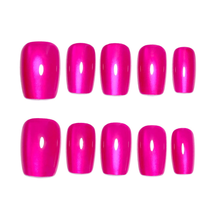Artificial high-gloss nails with elegant design Bowlift