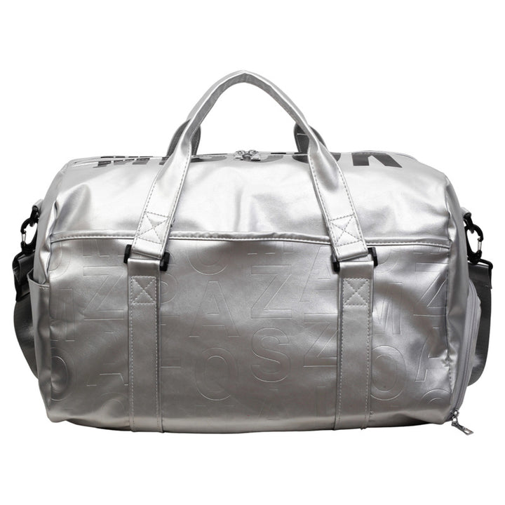 Sporty travel bag with water-repellent outer material and extensive interior organization Bowlift