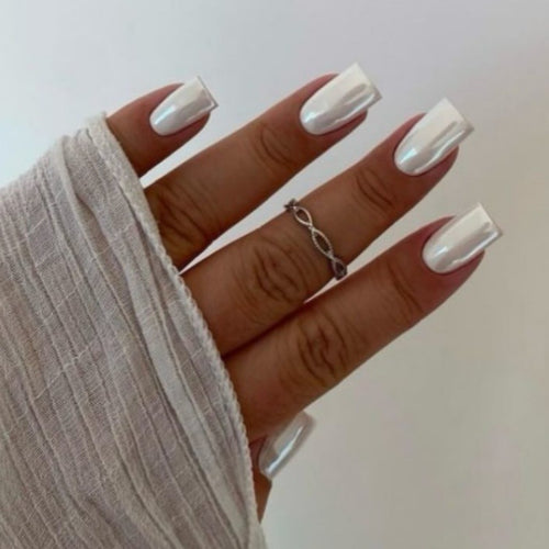 Premium Glossy Press-On Nail Art Set Bowlift