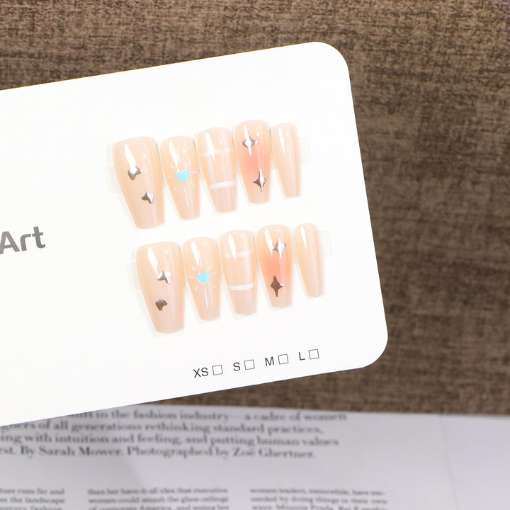 Creative Transparent Press-On Nail Art Bowlift
