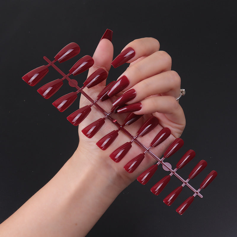 Stunning Black Stiletto Press-On Nails Bowlift