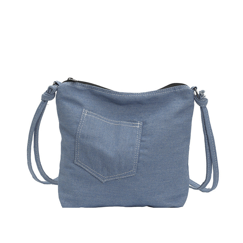 WoCasual Denim Crossbody Bag Bowlift