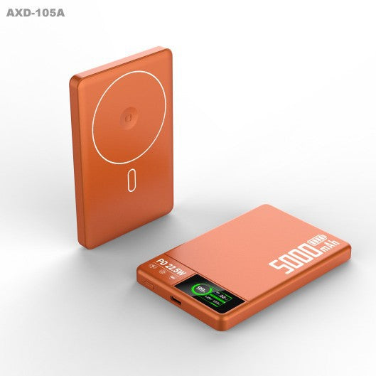 Wireless Powerbank with High-Modern Digital Charging Indicator Bowlift