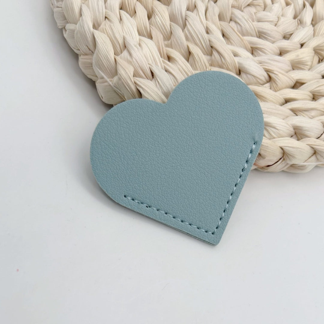 Heart-Shaped Leather Accessory Bowlift
