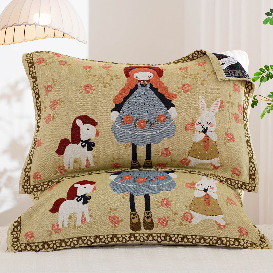 Women's pillowcase with cute dinosaur motif Bowlift