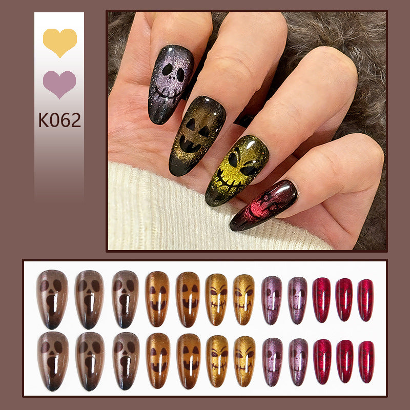 Creative Halloween Art Nails with Creepy Designs Bowlift